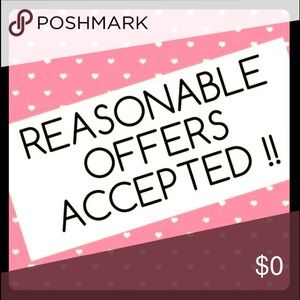 Taking reasonable offers